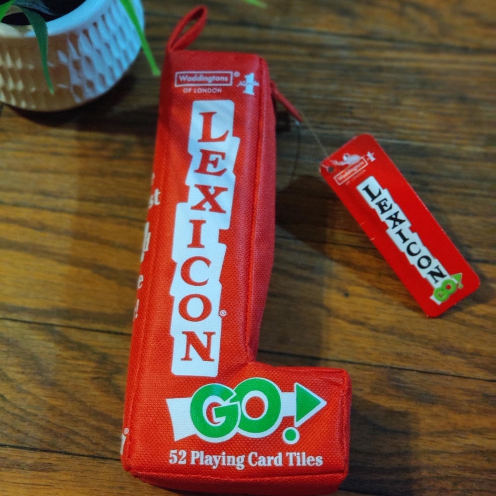 Lexicon Go 52 playing card tiles